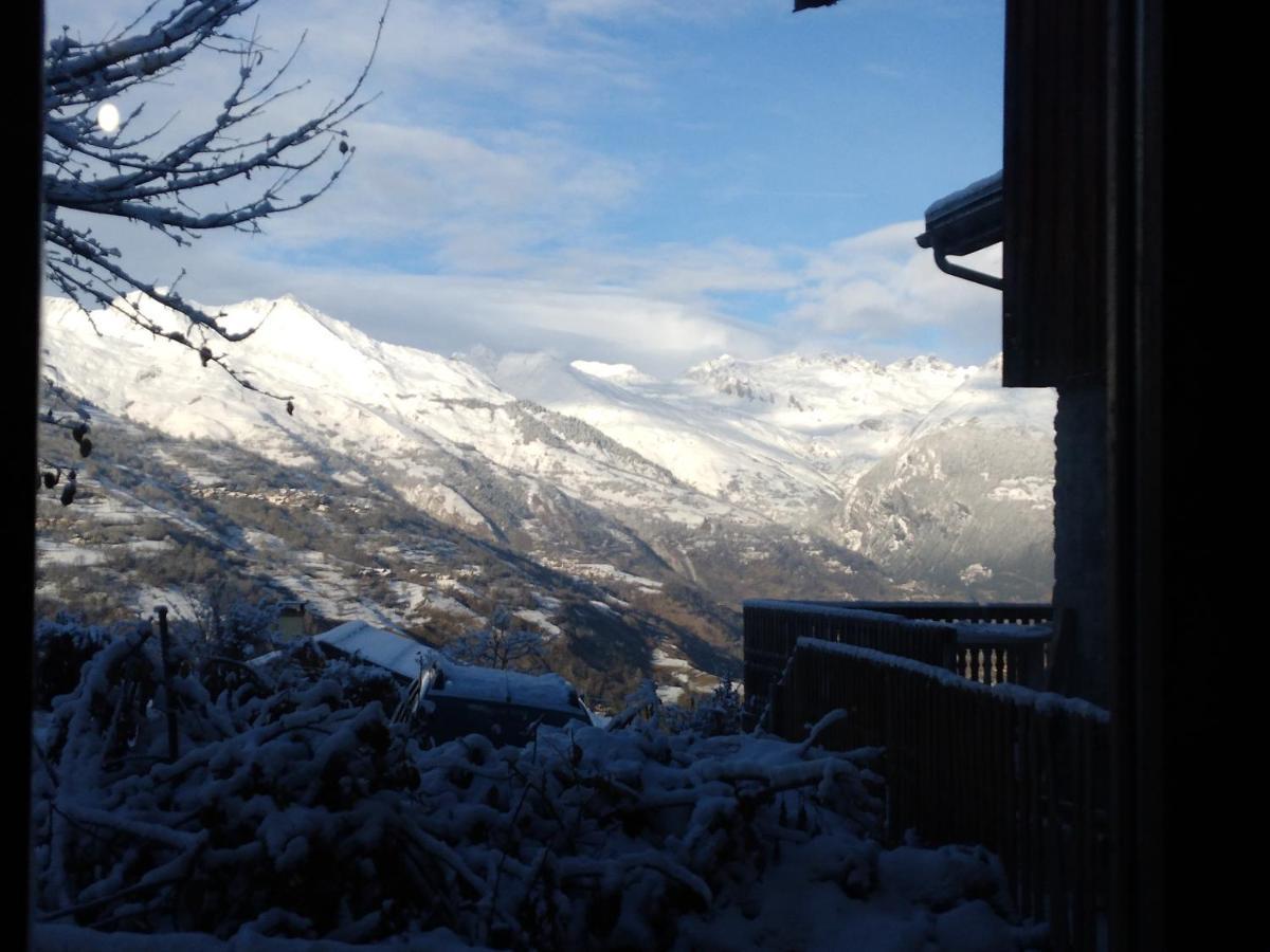 La Plagne Proche Montchavin Appartement Calme Vue Top Εξωτερικό φωτογραφία